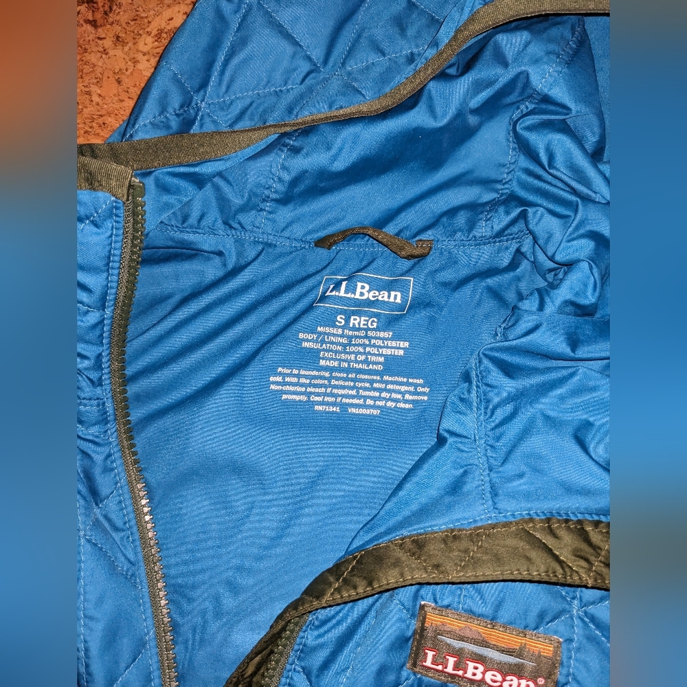 Ll Bean Insulated Katahdin Pullover, Colorblock - image 2